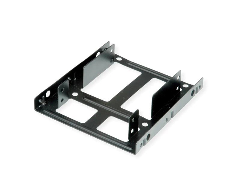 Roline HDD montažni adapter, 3.5" za 2×2.5" HDD/SSD, metalni