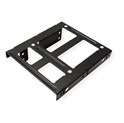 Roline HDD montažni adapter, 3.5" za 2×2.5" HDD/SSD, metalni
