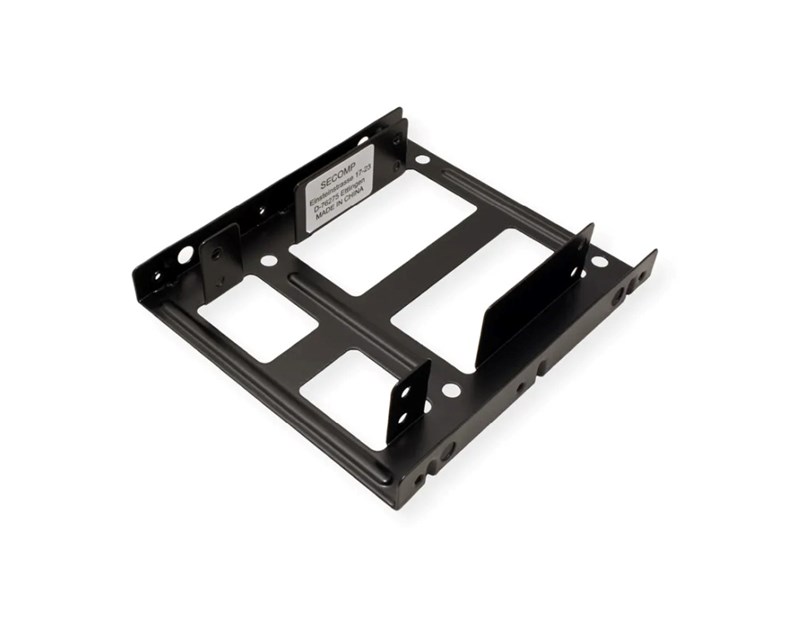 Roline HDD montažni adapter, 3.5" za 2×2.5" HDD/SSD, metalni
