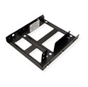 Roline HDD montažni adapter, 3.5" za 2×2.5" HDD/SSD, metalni