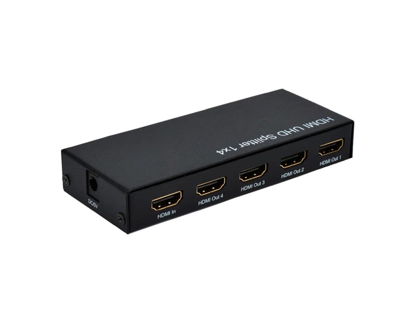 Roline HDMI četvrosmjerni razdjelnik, 4K (1 ulaz/4 izlaza)