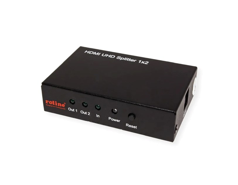 Roline HDMI dvosmjerni razdjelnik, 4K, 60Hz (1 ulaz/2 izlaza)
