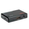 Roline HDMI trosmjerni preklopnik + daljinski upravljač, 4K (3 ulaza/1 izlaz)