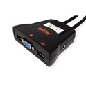 Roline KVM "Star" preklopnik (1 korisnik/2 PC), USB/Audio