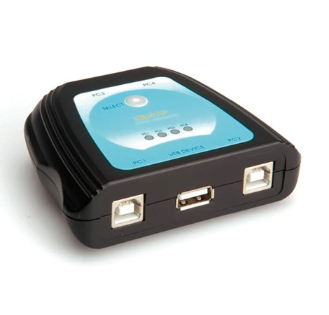 Roline VALUE printer preklopnik 4-portni USB2.0, ručni