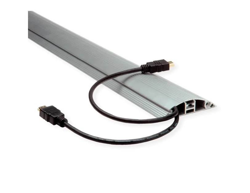 Roline HDMI kabel sa mrežom, HDMI M - HDMI M, TPE, fleksibilan, 1.0m