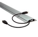 Roline HDMI kabel sa mrežom, HDMI M - HDMI M, TPE, fleksibilan, 2.0m
