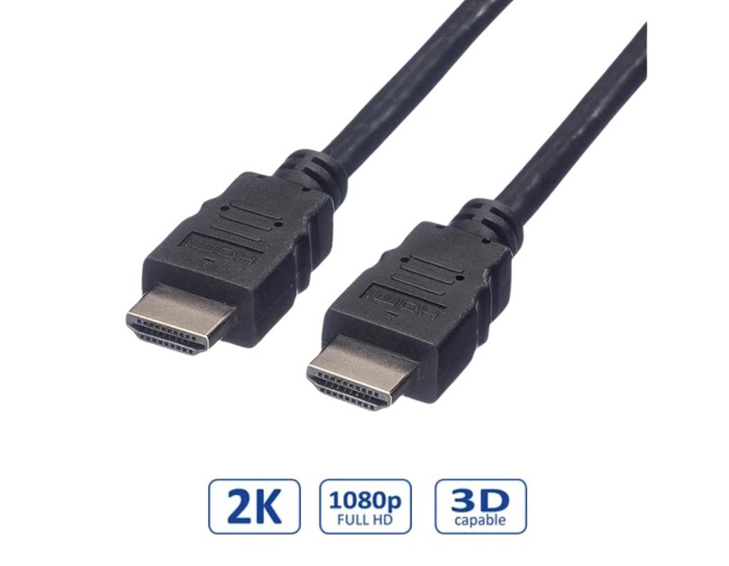 Roline VALUE HDMI kabel, HDMI M - HDMI M, 20m