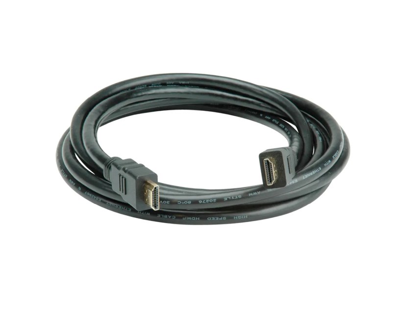 Roline VALUE Ultra HD 8K HDMI v2.1 kabel sa mrežom, M/M, crni, 3.0m