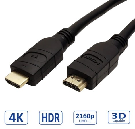 Roline VALUE UltraHD HDMI aktivni kabel M/M, 20m