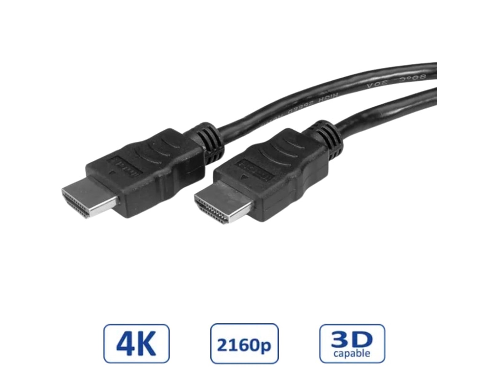 STANDARD HDMI kabel sa mrežom, HDMI - HDMI, M/M, v1.4, 1.0m