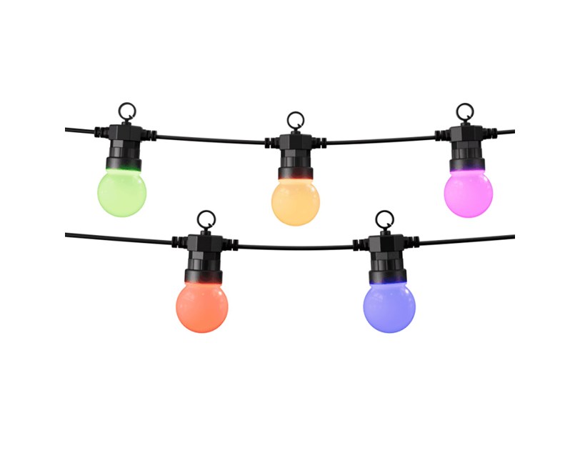 WOOX WiFi Smart LED Smart Party Lighting String 5.5W, IP65, 9m