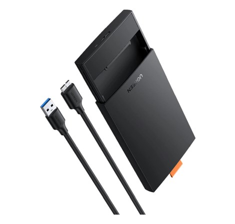 UGREEN vanjsko kućište 2.5" SATA HDD/SSD, do 9.5mm, tool free, Micro USB 3.0