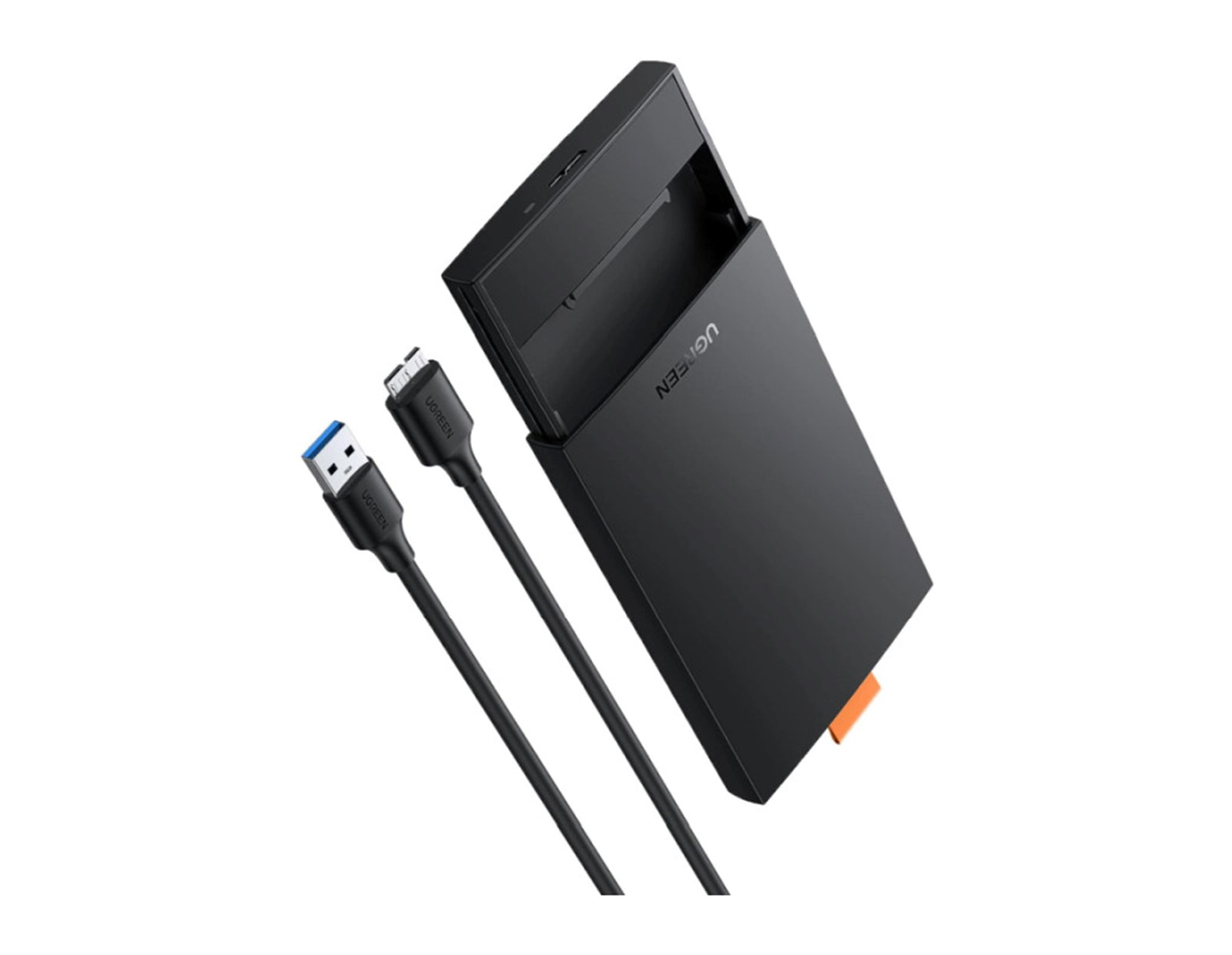 UGREEN vanjsko kućište 2.5" SATA HDD/SSD, do 9.5mm, tool free, Micro USB 3.0