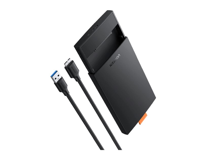 UGREEN vanjsko kućište 2.5" SATA HDD/SSD, do 9.5mm, tool free, Micro USB 3.0