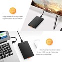 UGREEN vanjsko kućište 2.5" SATA HDD/SSD, do 9.5mm, tool free, Micro USB 3.0