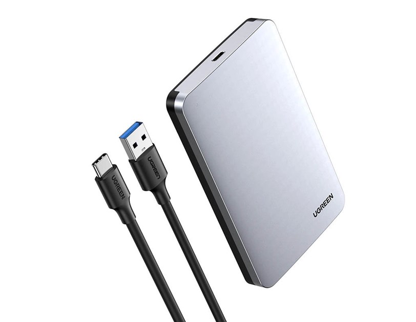 UGREEN vanjsko kućište, 2.5" HDD/SSD, SATA, USB-C 3.1
