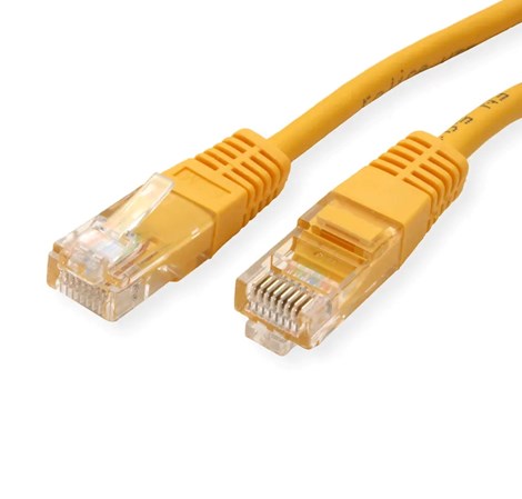 Roline UTP mrežni kabel Cat.5e, 3.0m, žuti