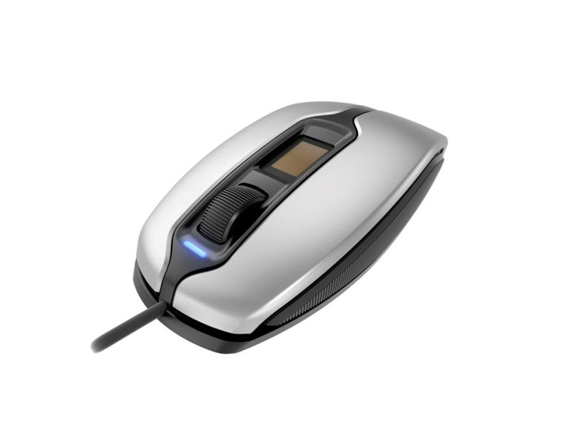 Cherry MC 4900 optički miš sa indentifikacijom prsta (Finger ID), USB, sivo/crni