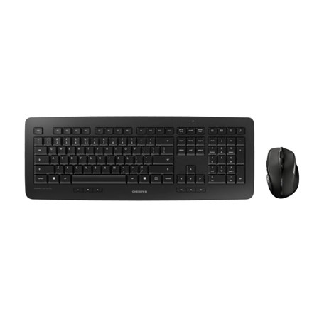 Cherry DW 5100 bežična tipkovnica + miš, crna