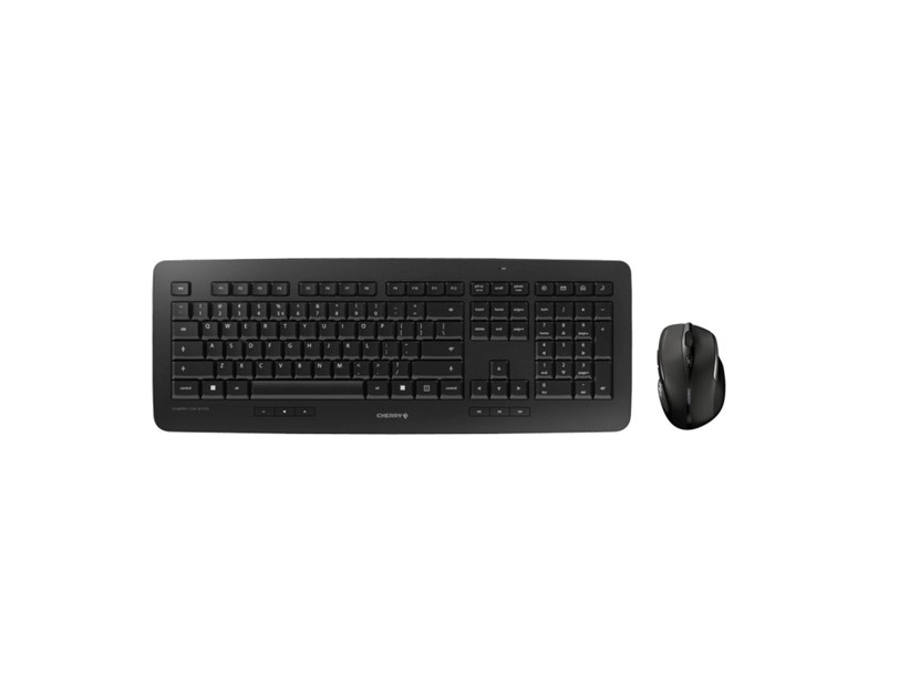 Cherry DW 5100 bežična tipkovnica + miš, crna