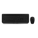 Cherry Gentix Desktop bežična tipkovnica + miš, USB, crna