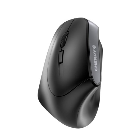 Cherry MW 4500 bežični ergonomski optički miš za ljevake, crni