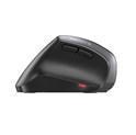 Cherry MW 4500 bežični ergonomski optički miš za ljevake, crni
