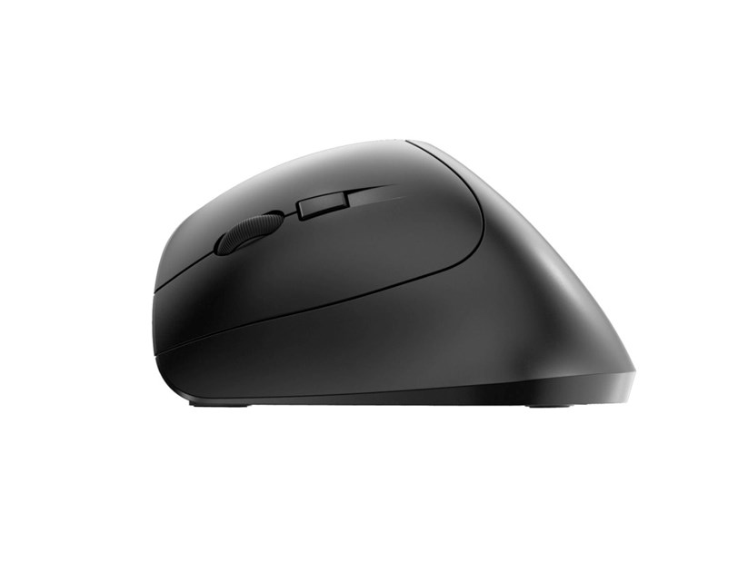 Cherry MW 4500 bežični ergonomski optički miš za ljevake, crni