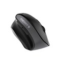 Cherry MW 4500 bežični ergonomski optički miš za ljevake, crni
