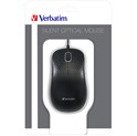 Verbatim Silent optički miš, 1000dpi, USB, crni