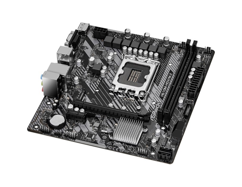 ASRock MB H610M-HDV/M.2 R2.0, S.1700, DDR4/3200MHz, PCIe 4.0, G-LAN, VGA/DP/HDMI, mATX