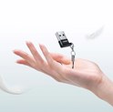 UGREEN adapter USB-C 3.1 (Ž) na USB-A 2.0 (M), crni