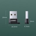 UGREEN adapter USB-C 3.1 (Ž) na USB-A 2.0 (M), crni