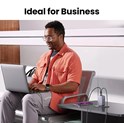 UGREEN Nexode Pro Mini FC zidni punjač 100W, 2x USB-C, USB-A, USB-C kabel, GaN, sivi