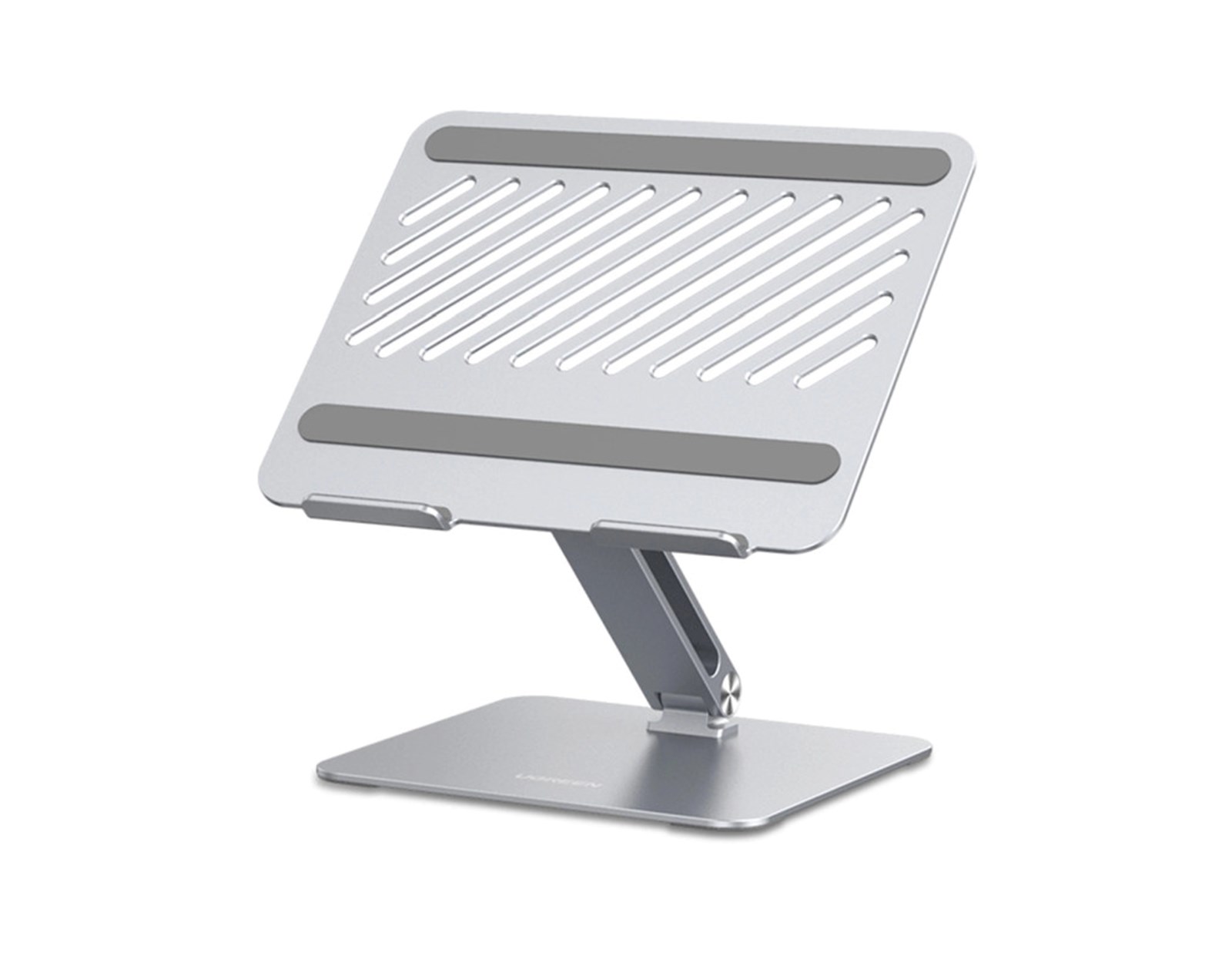 UGREEN stalak za prijenosnik, 13-17.3", metalni, srebrni