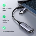 UGREEN adapter USB-C/A na HDMI Video capture card