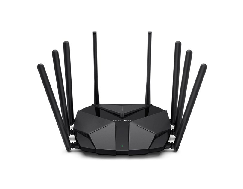 Mercusys MR90X AX600 bežični usmjerivač (Dual-Band WiFi 6 Router) 1148Mbps/4804Mbps (2.4GHz/5GHz),802.11ax/ac/a/b/g/n, 2×G-LAN, 1×G-WAN, 1× 2.5 Gbps WAN/LAN, 8x dBi fiksne omni-direkcione antene