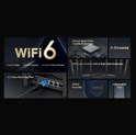 Mercusys MR90X AX600 bežični usmjerivač (Dual-Band WiFi 6 Router) 1148Mbps/4804Mbps (2.4GHz/5GHz),802.11ax/ac/a/b/g/n, 2×G-LAN, 1×G-WAN, 1× 2.5 Gbps WAN/LAN, 8x dBi fiksne omni-direkcione antene