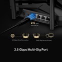 Mercusys MR90X AX600 bežični usmjerivač (Dual-Band WiFi 6 Router) 1148Mbps/4804Mbps (2.4GHz/5GHz),802.11ax/ac/a/b/g/n, 2×G-LAN, 1×G-WAN, 1× 2.5 Gbps WAN/LAN, 8x dBi fiksne omni-direkcione antene