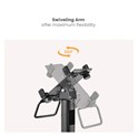 Roline stalak za POS uređaj, Swivel & Tilt, crni