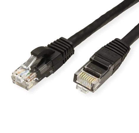 Roline VALUE UTP mrežni kabel Cat.6a (Class EA) 2.0m, crni