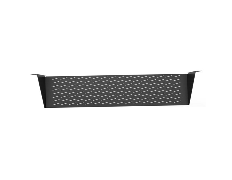 Canovate 19" 1U Cantilever konzolna polica, pričvršćenje prednjim vijcima d=450mm, nosivost 15-25 kg (CCA-9-1001-02)