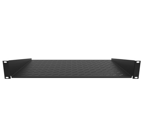 Canovate 19" 1U Cantilever konzolna polica, pričvršćenje prednjim vijcima d=350mm, nosivost 15-25 kg (CCA-9-1001-05)