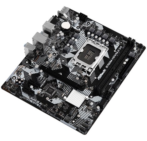 ASRock MB B760M-HDV/M.2, S.1700, 2xDDR4/5333MHz(OC), PCIe 4.0, G-LAN, USB-C, VGA/DP/HDMI, mATX