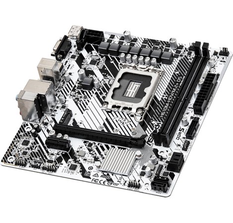 ASRock MB H610M-HDV/M.2+, S.1700, 2xDDR5/5600MHz, PCIe 4.0, G-LAN, USB-C, VGA/DP/HDMI, mATX