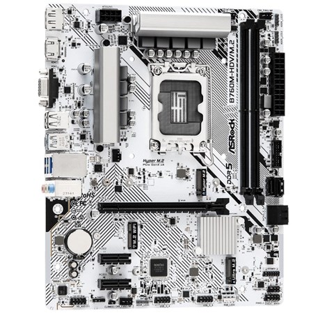ASRock MB B760M-HDV/M.2, S.1700, 2xDDR5/7200MHz(OC), PCIe 4.0, 2.5 G-LAN, USB-C, VGA/DP/HDMI, mATX
