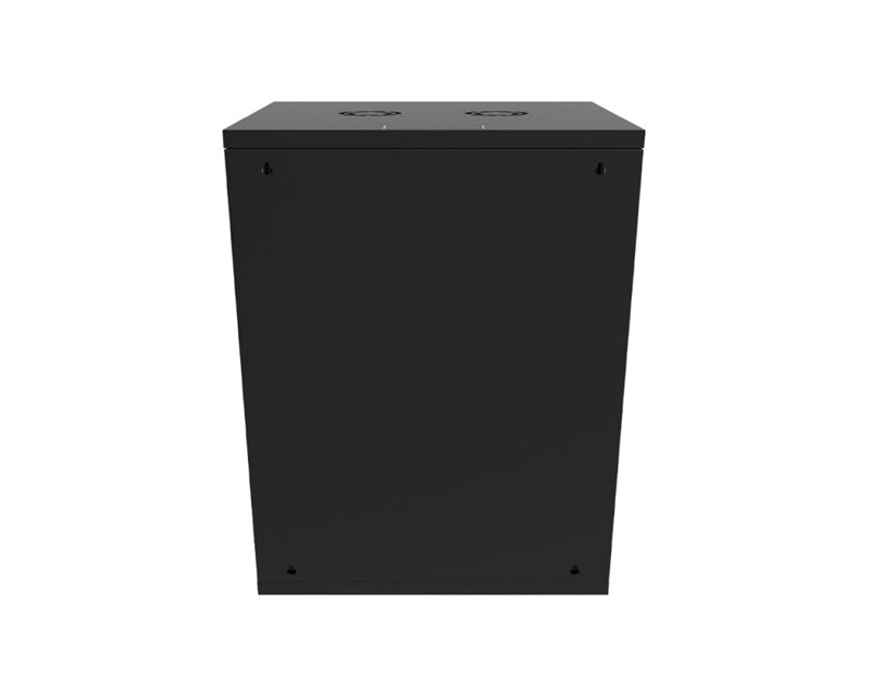 Canovate 15U 600x450x765 SINGLE zidni ormar s bočnim stranama koje se mogu otvoriti izvana, crni (WS3O-9-156DF)