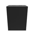 Canovate 15U 600x450x765 SINGLE zidni ormar s bočnim stranama koje se mogu otvoriti izvana, crni (WS3O-9-156DF)