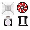 Xilence I250PWM hladnjak za Intel procesore, 92mm PWM ventilator